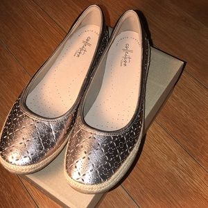 Beautiful slide one ballerina Clark’s 9W